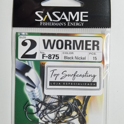 Anzol Sasame F-875 Wormer Black