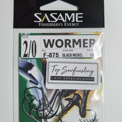 Anzol Sasame F-875 Wormer Black