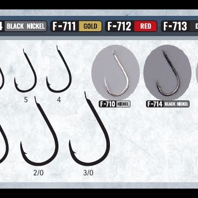 Anzol Sasame F-714 Chinu Black