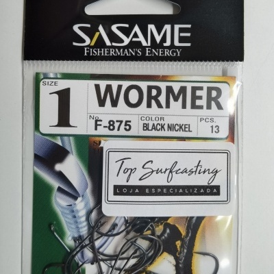 Anzol Sasame F-875 Wormer Black