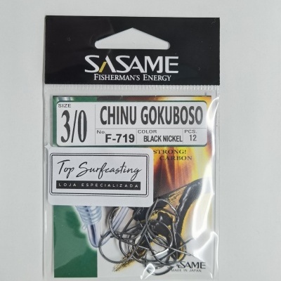 Anzol Sasame F-719 Chinu GK Black