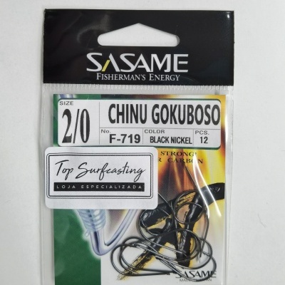 Anzol Sasame F-719 Chinu GK Black