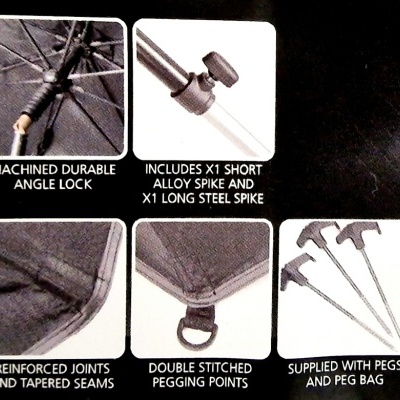 Shimano Guarda Chuva/Sol Aero Pro 50in Nylon