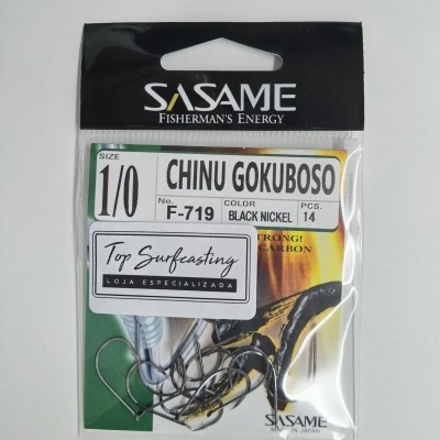 Anzol Sasame F-719 Chinu GK Black