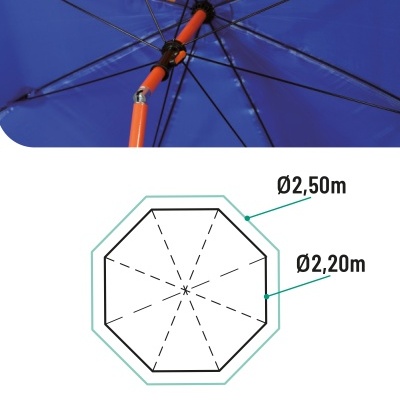 Colmic Guarda-Chuva com Tenda