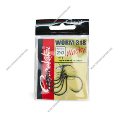 Gamakatsu WORM 318 WACKY (ct.6)