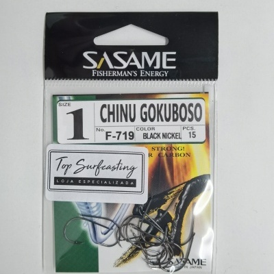 Anzol Sasame F-719 Chinu GK Black