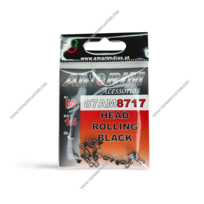 Destorcedor Amorim Head Rolling SLIDER BLK (ct.12)