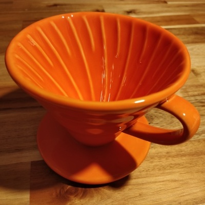 Porta filtro V60-2 em cerâmica