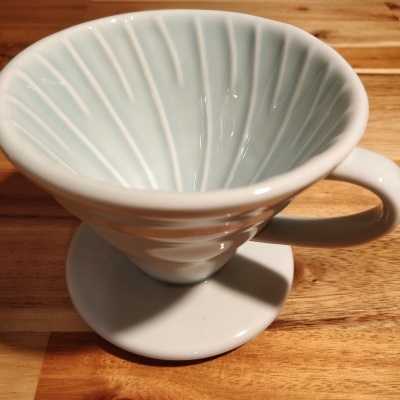 Porta filtro V60-2 em cerâmica