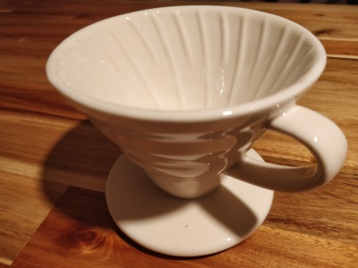 Porta filtro V60-2 em cerâmica