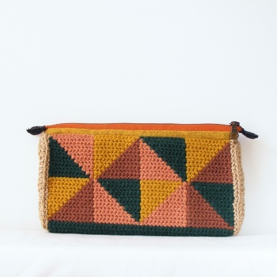 Mala Clutch Bordada
