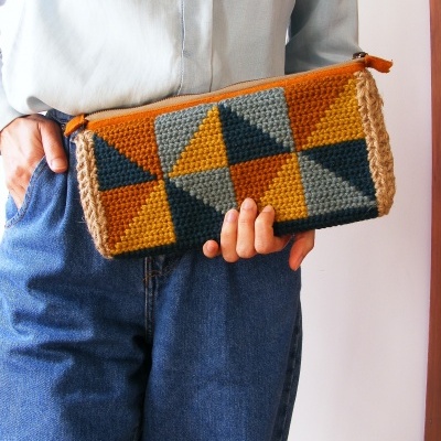 Mala Clutch Bordada