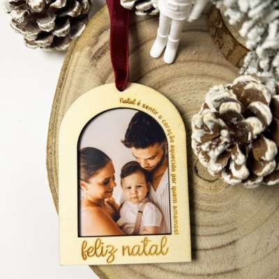 Pendente&#x20;c&#x2F;&#x20;Foto&#x20;&#x7C;&#x20;Momentos&#x20;de&#x20;Natal&#x20;&#x1F4AB;