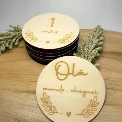 Placas Milestones - Simples