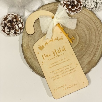 🗝️ Chave Mágica do Pai Natal