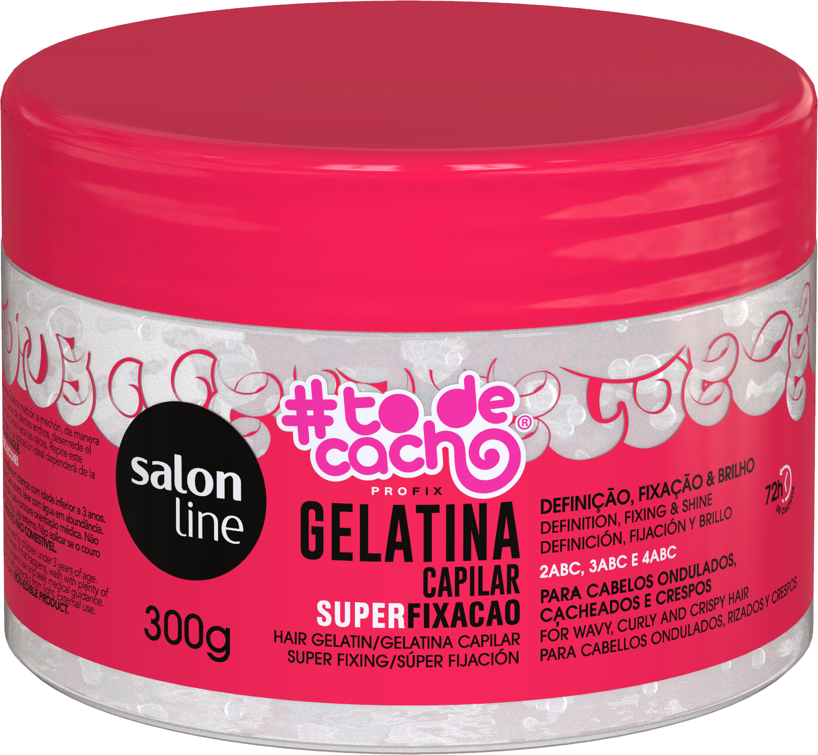 Gelatina Super Fixação  Salon Line (300g)