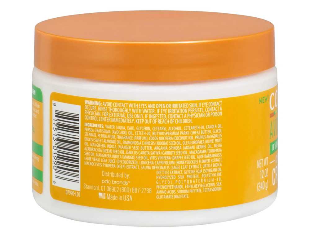 Cantu Natural Avocado Curling Cream (12Oz)
