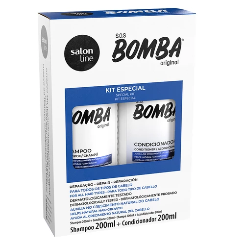 Sos Bomba Kit Sh+Cond. Original 200Ml