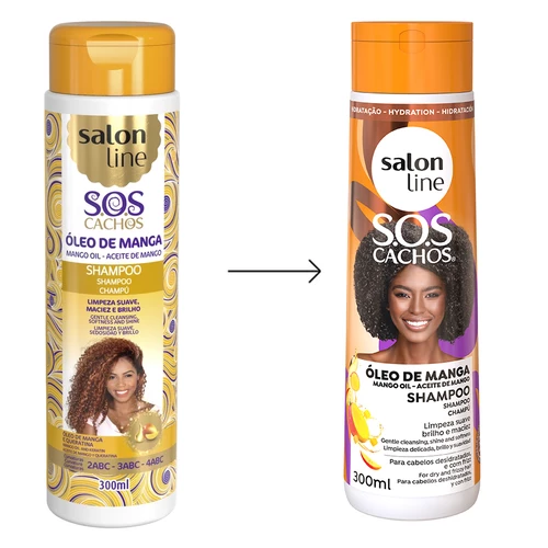 SOS Shampoo Óleo Manga Tradicional 300ML