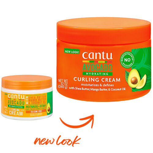 Cantu Natural Avocado Curling Cream (12Oz)