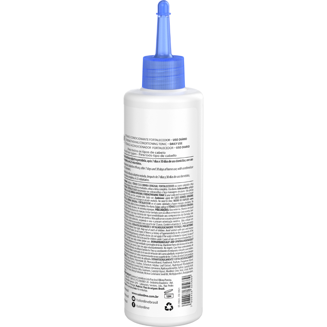 Tónico SOS Bomba Antiqueda Salon Line