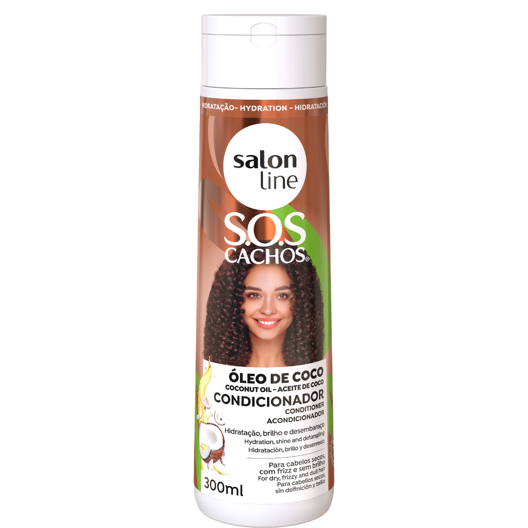 SOS Salon Line Condicionador Coco Trat Profundo 300Ml