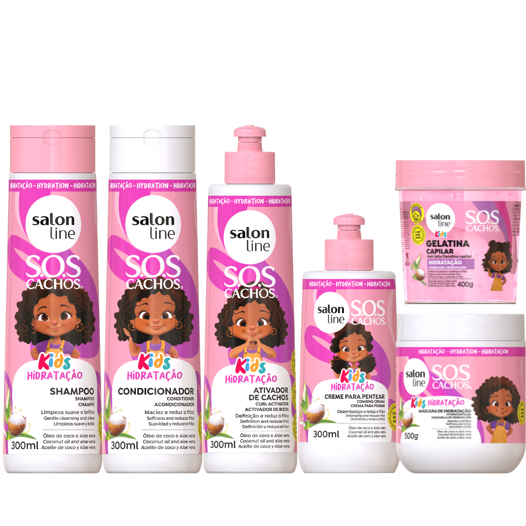 Kit Completo SOS Salon Line Kids