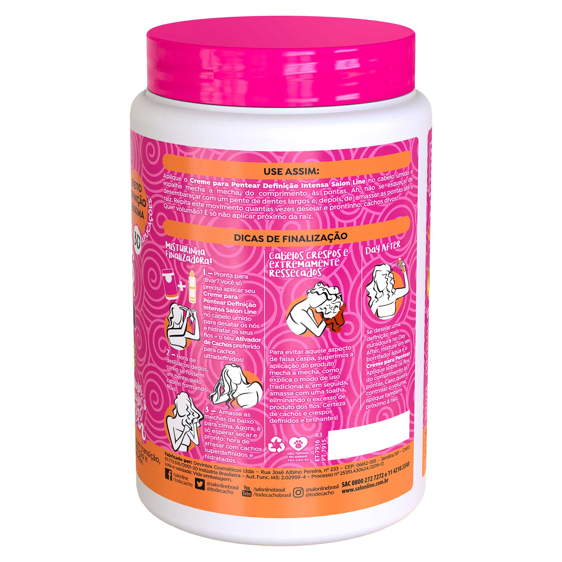 Creme de Pentear Salon Line Definição Intensa (1 kg)