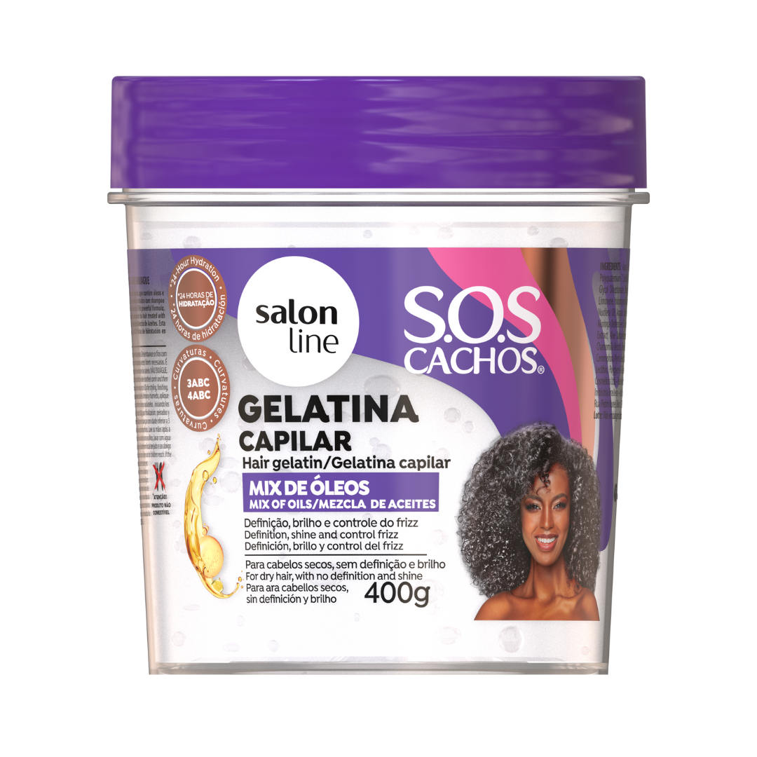 SOS Salon Line Gelatina Mix Oleos 400Gr