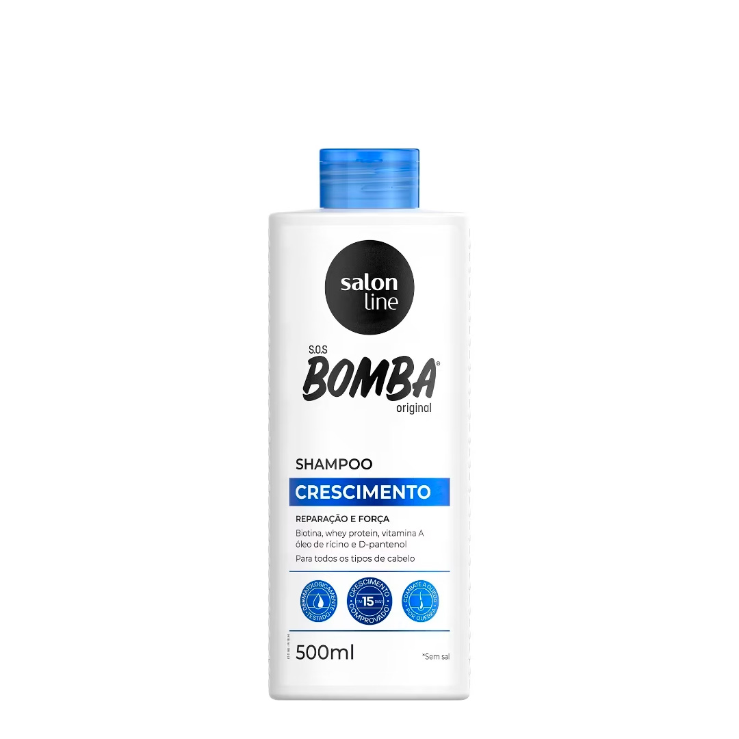 Sos Salon Line Bomba Shampoo Original 500Ml