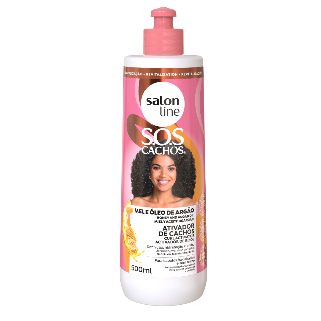 Sos Ativador Mel Cachos Intensos Frasco 500Ml