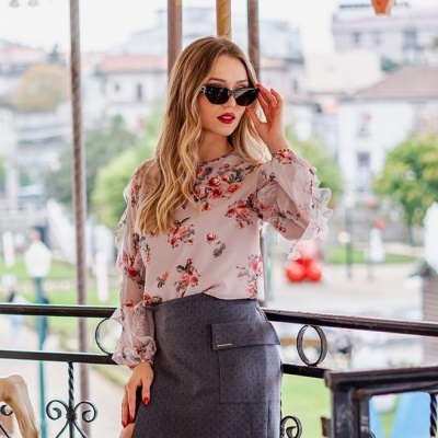 TUNICA SILVINA CAMPOS I25TUN76ROM04