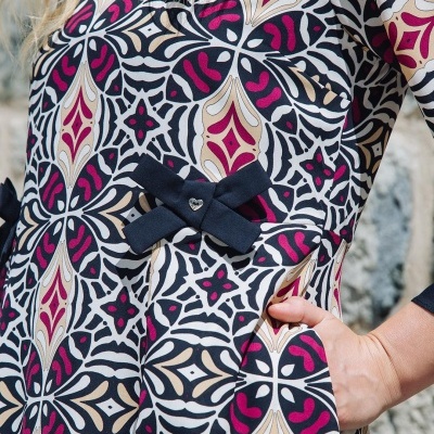 VESTIDO SILVINA CAMPOS I25VST20EVA02