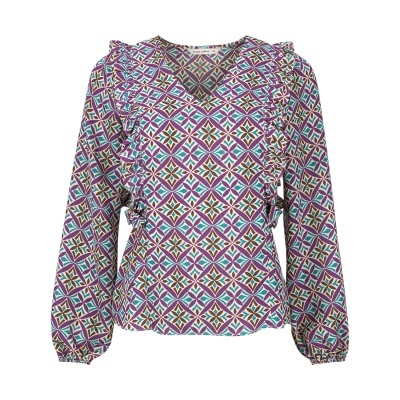 TUNICA SILVINA CAMPOS I25TUN53PRS02