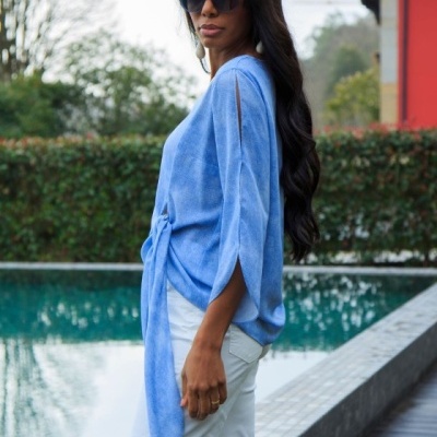 TÚNICA SILVINA CAMPOS V26TUN62LAC20