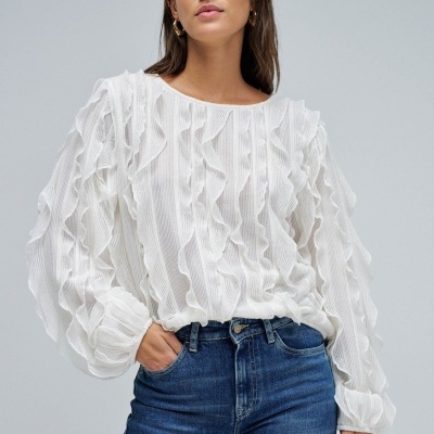 BLUSA COM FOLHOS SALSA 21010496