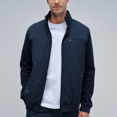 CASACO ACOLCHOADO COM MISTURA DE MATERIAIS SALSA  21010555