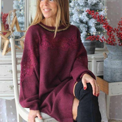 VESTIDO EM MALHA MARIA CATITA