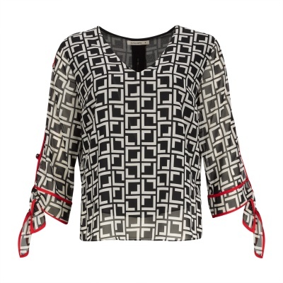 TUNICA SILVINA CAMPOS V24TUN51CLO04