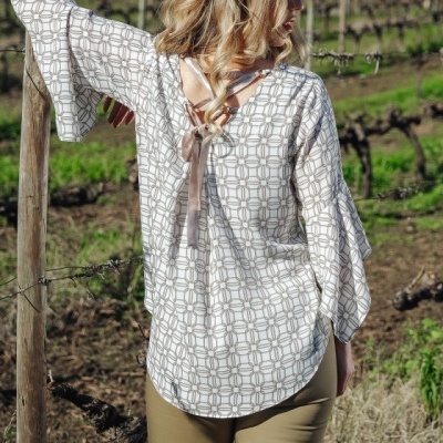 TUNICA SILVINA CAMPOS V25TUN80CRZ02