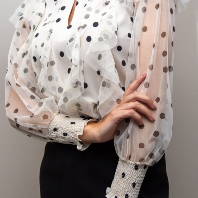 TUNICA SILVINA CAMPOS V25TUN89TUL02