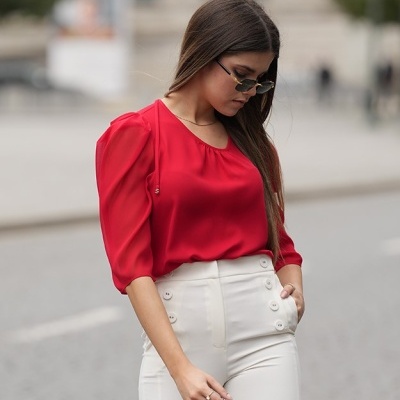 TÚNICA SILVINA CAMPOS V23TUN68TUF01