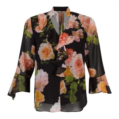 TUNICA SILVINA CAMPOS V25TUN63FLH04