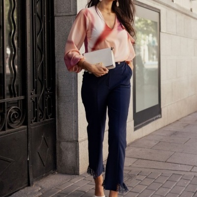 CALÇA SILVINA CAMPOS I26CAL08RND10