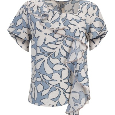 TUNICA SILVINA CAMPOS V25TUN95CLO20