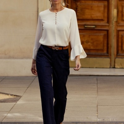 CALÇA SILVIAN CAMPOS I26GAN351PUR10