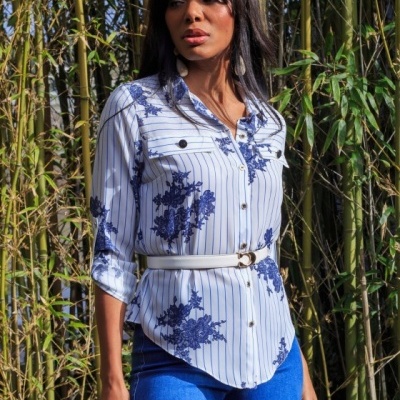 BLUSA SILVINA CAMPOS V26BLU74RIS41