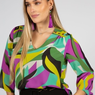 TUNICA SILVINA CAMPOS V25TUN61ILH02