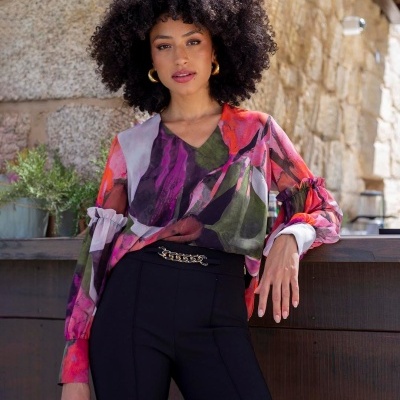 TÚNICA SILVINA CAMPOS I26TUN58BAL20